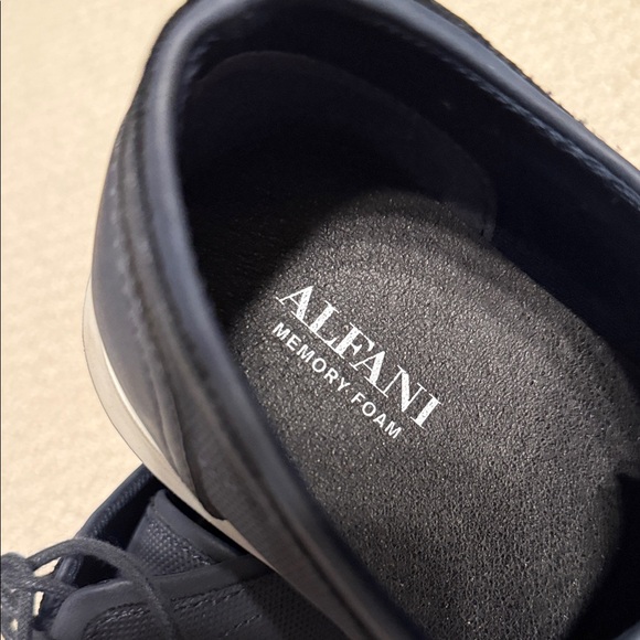 Alfani Dark Gray Lace-Up Oxfords - Picture 2 of 4